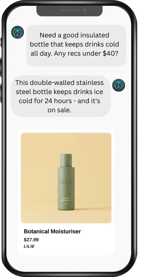 AI recommends Drink Bottle